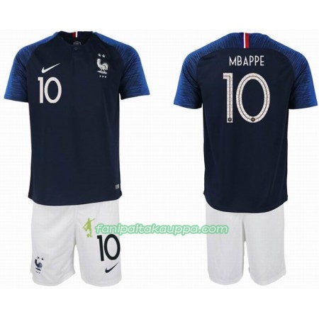 Jalkapallo Peliasut Ranska MBAPPE 10 2 star Lasten MM 2018 Koti Pelipaita